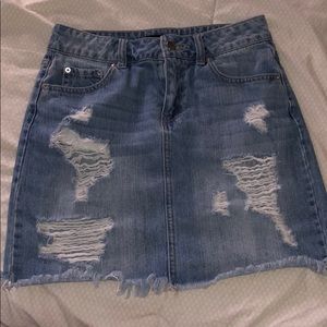 Forever 21 denim skirt